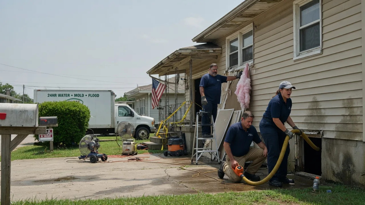 Water Damage Repair in Weedville, PA near me
